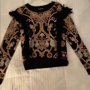 Ronny Kobo fringe sweater